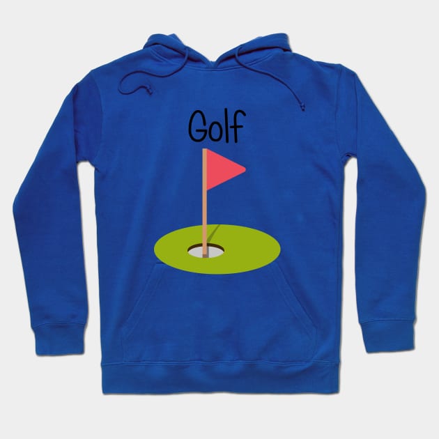 Golf Hoodie by EclecticWarrior101